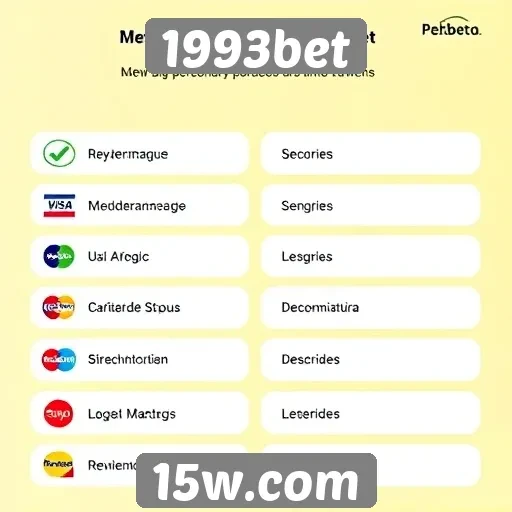 Métodos de pagamento aceitos no 1993bet